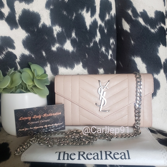 Yves Saint Laurent Handbags - Authentic Yves Saint Laurent Envelope Wallet Crossbody